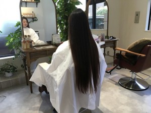 バッサリ切って安産祈願(*^▽^*)｜本厚木　美容室　LUTIE（ルティエ）